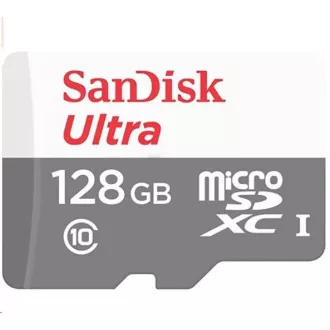 Sandisk MicroSDXC 128 GB Ultra (80 MB/s, razred 10 UHS-I, Android)