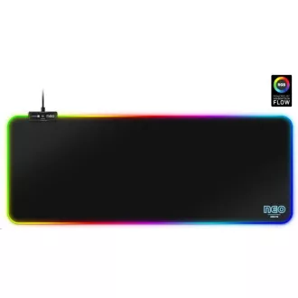 CONNECT IT NEO RGB podloga za miško in tipkovnico, velikost. L (800 × 300 mm)