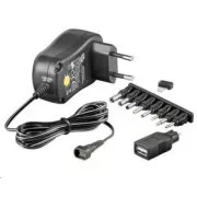 Goobay Univerzalni napajalnik 230V/3-12V DC 600mA