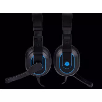 TRACER gaming slušalke z mikrofonom BATTLE Radian RGB FLOW