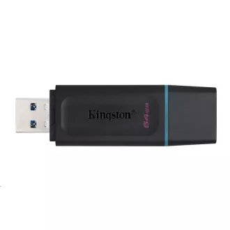 Kingstonov bliskovni disk 64 GB USB3.2 Gen 1 DataTraveler Exodia (črna   teal)