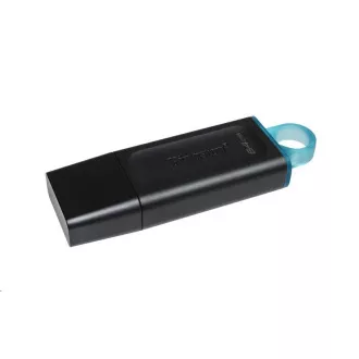 Kingstonov bliskovni disk 64 GB USB3.2 Gen 1 DataTraveler Exodia (črna   teal)