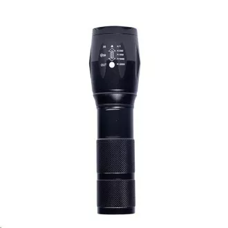 Solight polnilna LED svetilka, 300 lm, Cree, ostrenje, Li-Ion, polnjenje USB, power banka