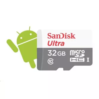 SanDisk MicroSDHC 32 GB Ultra (80 MB/s, razred 10 UHS-I, Android)