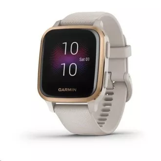 Garmin GPS športna ura Venu Sq Music, RoseGold/Sand Band Garmin GPS športna ura Venu Sq Music, RoseGold/Sand Band