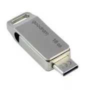 GOODRAM Flash disk 16 GB ODA3, USB 3.2, srebrn