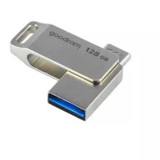 GOODRAM Flash disk 128 GB ODA3, USB 3.2, srebrn