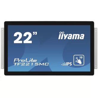 iiyama ProLite TF2215MC-B2, 54,6 cm (21,5''), kapacitivna projekcija, 10 TP, Full HD, črna iiyama ProLite TF2215MC-B2, 54,6 cm (21,5''), kapacitivna projekcija, 10 TP, Full HD, črna