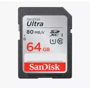 SanDisk SDXC 64 GB Ultra (100 MB/s razreda 10 UHS-I)
