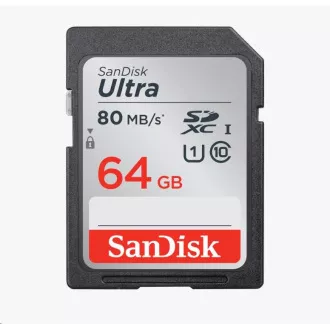 SanDisk SDXC 64 GB Ultra (100 MB/s razreda 10 UHS-I) SanDisk SDXC 64 GB Ultra (100 MB/s razreda 10 UHS-I)