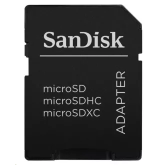 SanDisk MicroSDXC 32 GB Ultra (120 MB/s, A1 Class 10 UHS-I, Android)   adapter