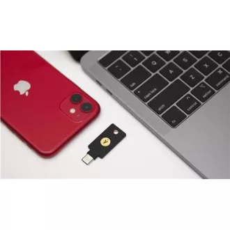 YubiKey 5C NFC - USB-C, ključ/žeton z večfaktorskim preverjanjem pristnosti (NFC), podporo za OpenPGP in pametne kartice (2FA)