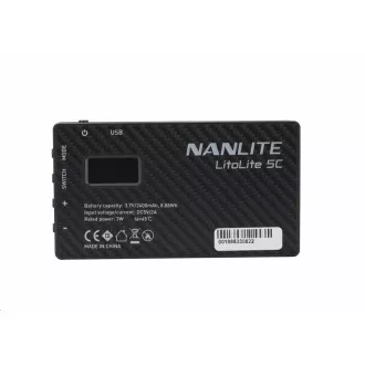 Nanlite LitoLite 5C RGBWW LED svetlobna plošča