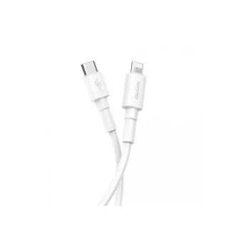Baseus Mini beli kabel Type-C do iP PD 18W 1m Bela Baseus Mini beli kabel Type-C do iP PD 18W 1m Bela