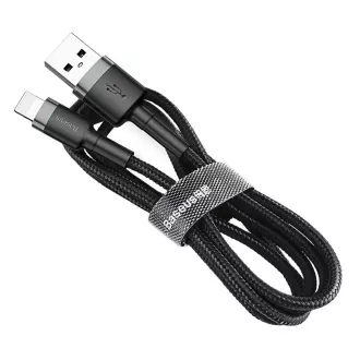 Baseus Cafule Polnilni/podatkovni kabel USB za Lightning 2, 4A, 3 m, zlatorumen