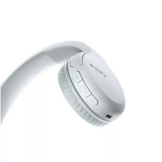 SONY brezžične stereo slušalke WH-CH510, bele