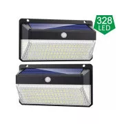 Viking zunanja solarna LED luč M328 s senzorjem gibanja, komplet 2