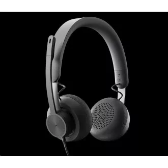 Žične slušalke Logitech Zone Graphite - EMEA