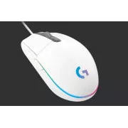 Logitech Gaming Mouse G203 LIGHTSYNC 2nd Gen, EMEA, USB, bela