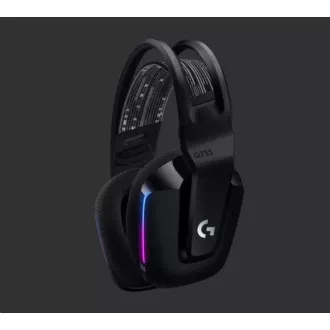 Logitech Gaming Headset G733, brezžične gaming slušalke RGB LIGHTSPEED, EMEA, črne