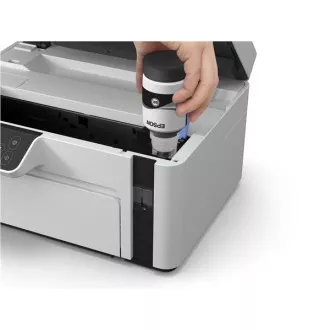 EPSON tiskalniško črnilo EcoTank Mono M2120, 3v1, A4, 1200x2400 dpi, 32 strani na minuto, USB, Wi-Fi, 5 let garancije po brezplačni registraciji