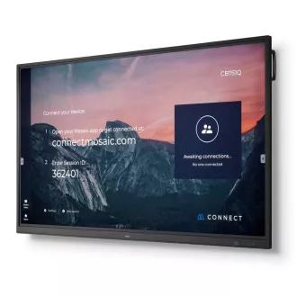 NEC LFD 75" CB751Q 75" zaslon za interaktivno tablo, UHD, 350cd/m2, neposredna osvetlitev LED, reža OPS, Android SoC, 20 po