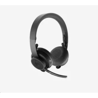 Logitech slušalke z mikrofonom Zone Wireless Teams, EMEA, Graphite
