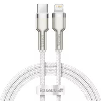 Baseus Cafule Series USB-C z Lightning PD 20W 2m polnilni/podatkovni kabel, bel
