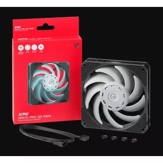 ADATA XPG ventilator VENTO PRO 120 PWM, 4-pinski priključek ADATA XPG ventilator VENTO PRO 120 PWM, 4-pinski priključek
