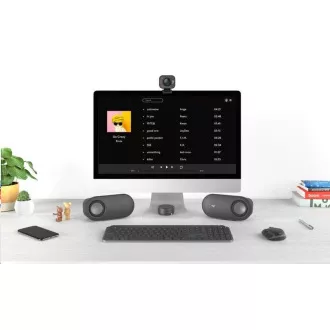 Logitech Zvočniki Z407, Bluetooth s subwooferjem, grafitni