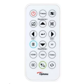 Projektor Optoma W371 (DLP, FULL 3D, WXGA, 3.800 ANSI, HDMI, VGA, RS232, 10W zvočnik)