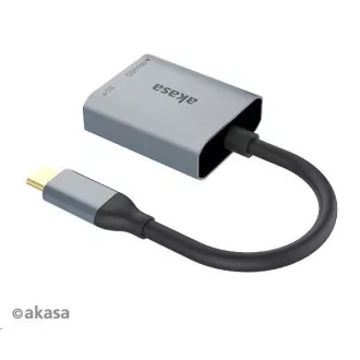 AKASA bralnik kartic AK-CR-10BK (SD, microSD), zunanji, USB 3.2 Type-C