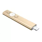 Logitech Spotlight Presenter, brezžični, Bluetooth, zlati