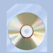 OEM Polipropilenski ovitek za CD s sponko (pakiranje 100 kosov)