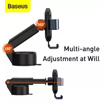 Baseus Tank Gravity Car Holder (armaturna plošča), črn