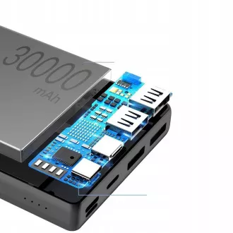 Baseus Mini JA hitra powerbank 3A 30000mAh, črna