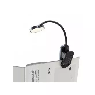 Baseus LED svetilka za branje s sponko, siva Baseus LED svetilka za branje s sponko, siva