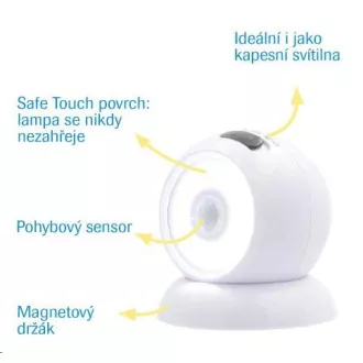 Mediashop Handy Lux Light Ball LED, 120 lm, bela