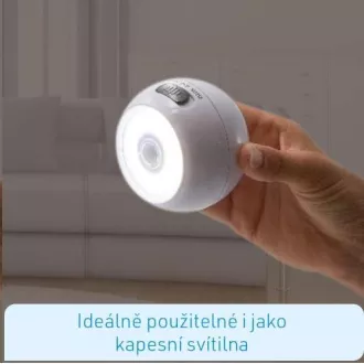 Mediashop Handy Lux Light Ball LED, 120 lm, bela