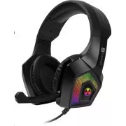 CONNECT IT gaming slušalke BATTLE RGB Ed. 3, z mikrofonom, črne