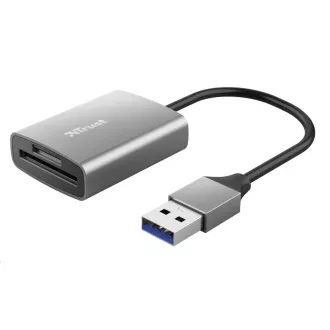 TRUST Čitalnik pomnilniških kartic DALYX Fast, zunanji, USB 3.2, 8 cm TRUST Čitalnik pomnilniških kartic DALYX Fast, zunanji, USB 3.2, 8 cm