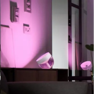 PHILIPS COL Iris Namizna svetilka Hue White and Color Ambiance, bela