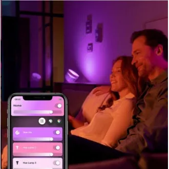 PHILIPS COL Iris Namizna svetilka Hue White and Color Ambiance, bela