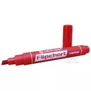Marker Centropen 8560 za Flipchart rdeča klinčasta konica 1-4,6 mm