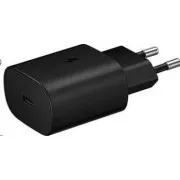 Samsung potovalni polnilec EP-TA800NBE, Quickcharge 25W, USB-C, črn