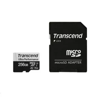 TRANSCEND MicroSDXC kartica 256GB 340S, UHS-I U3 A2 Ultra Performace 160/125 MB/s