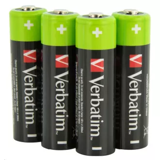 VERBATIM Premium baterije za polnjenje AA 4-pack 2500 mAh