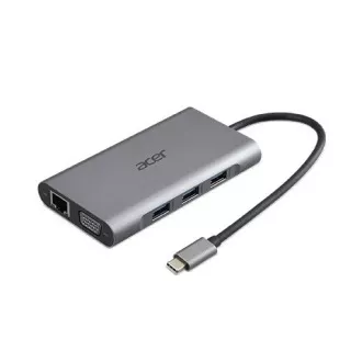 ACER 12v1 tip C: 2 x USB3.2, 2 x USB2.0, 1x SD/TF, 2 x HDMI, 1 x PD, 1 x DP, 1 x RJ45, 1 x 3,5 Audio