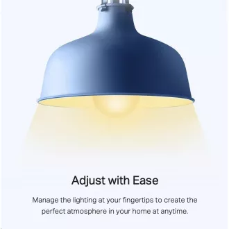 TP-Link Tapo L510E (2 paketa) pametna LED žarnica z možnostjo zatemnitve WiFi (bela, 2700K, 806lm, 2, 4GHz, E27)