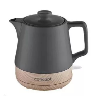 Concept RK0062 Keramični čajnik 1, 0 l, siv